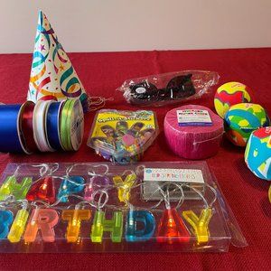 21-pc Birthday Party, Celebration Decorations, School Supplies, Graduation